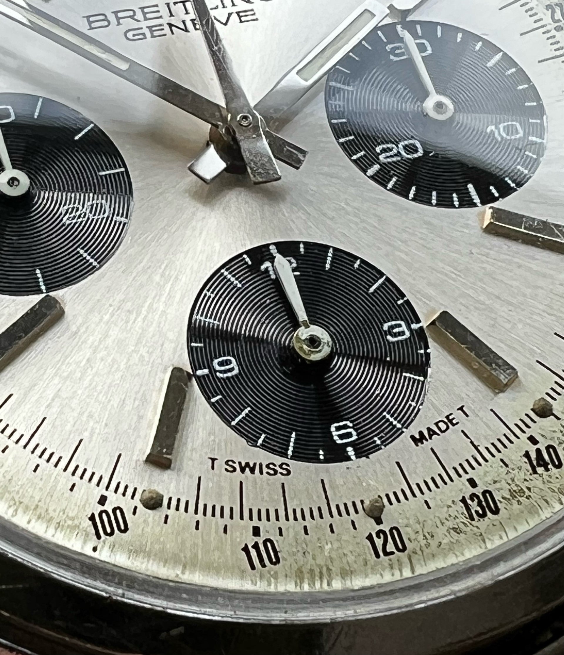 Ref 815 Breitling 815 Chronograph 3510.50.00 - on RARE Original Breitling Sign ...